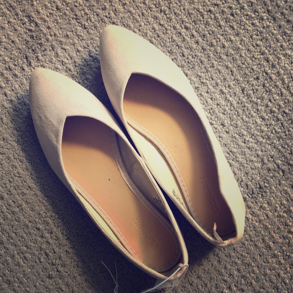 Faux Suede Flats